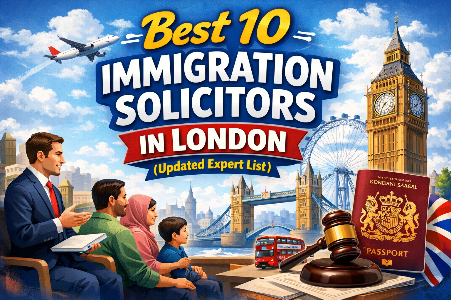 Best 10 Immigration Solicitors in London (2026 Edition)